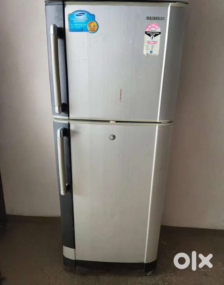 Samsung double door fridge 350 liters free home delivery.