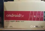43 inch smart android new seal pack frameless led tv with 600 channel