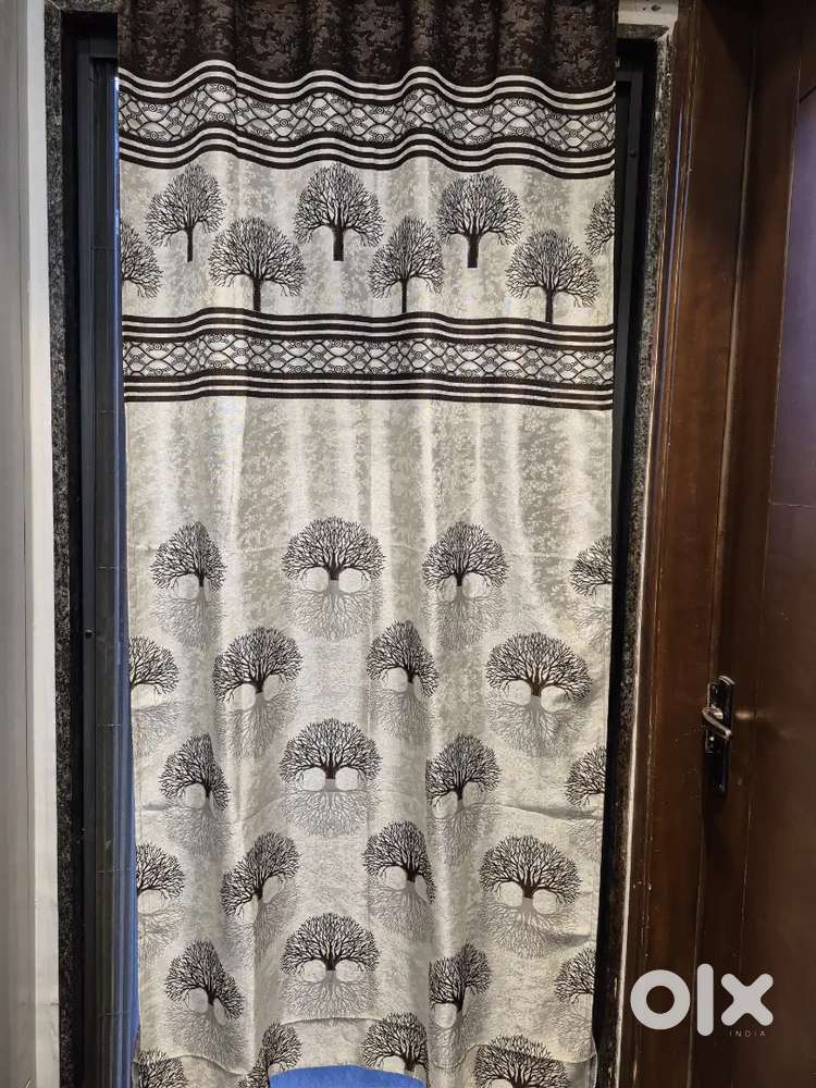 Elegant 7 ft Door Curtains (Set of 2)_Excellent Condition