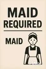 Looking for maid