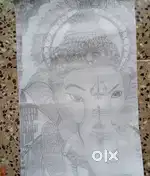 Lord Ganesha Beautiful Sketch Drawing