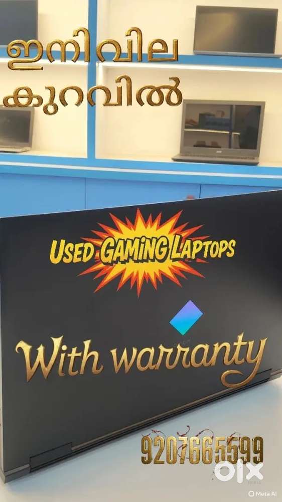 Used Gaming Laptop with warranty