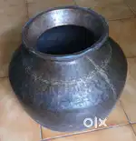 Antique 100% pure copper pot 100 years old, for storing any thing.