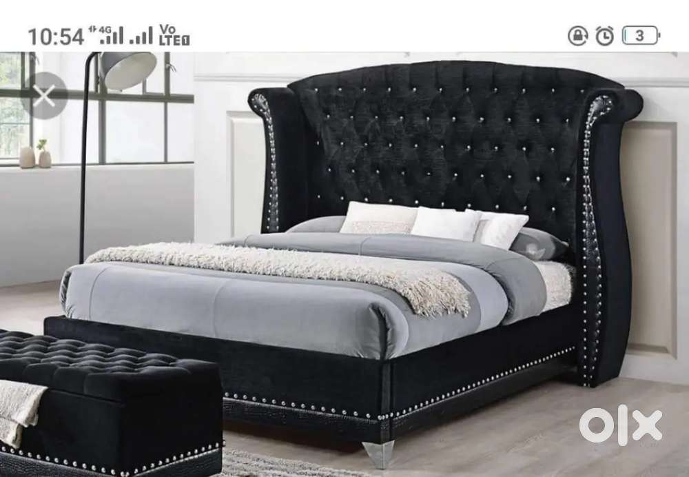 Brand new model Full lining king size bed available in starf furniture
