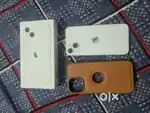 Iphone 13 White with bill box cable