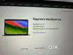 Macbook M1 (8gb+256gb) 2020 edition