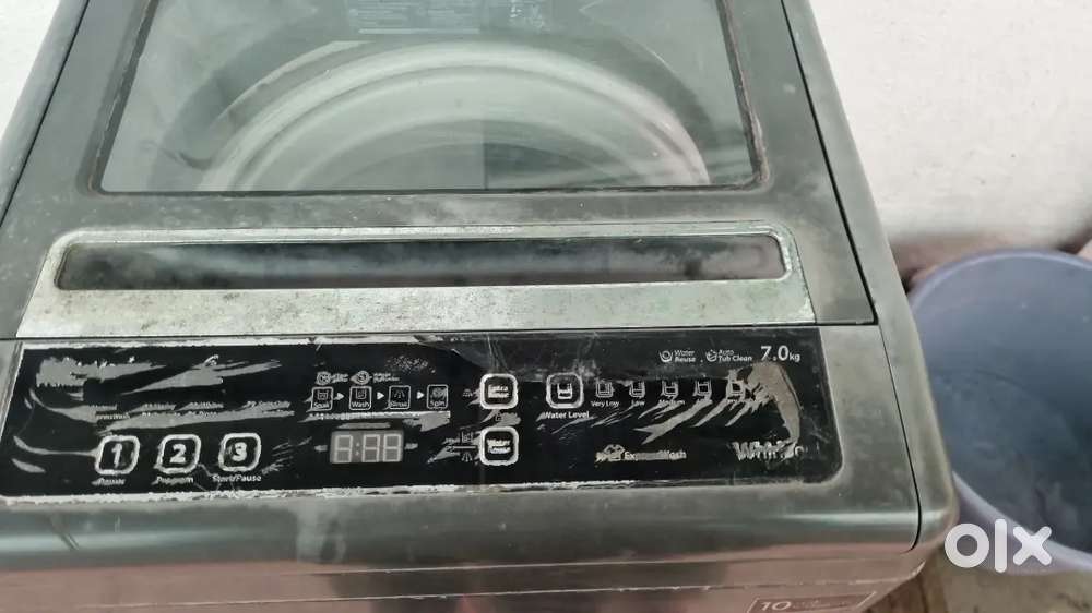 Whirlpool top load washing machine