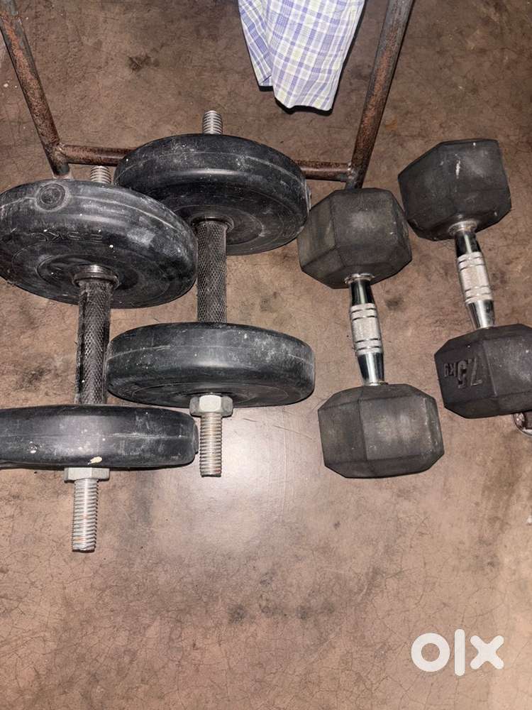 Gym dumbells
