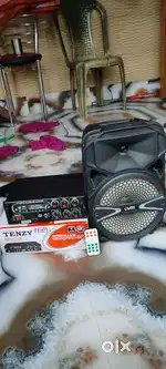 [5 month] Name AMPliFiER 4440  8 inch speaker 80 watt Free