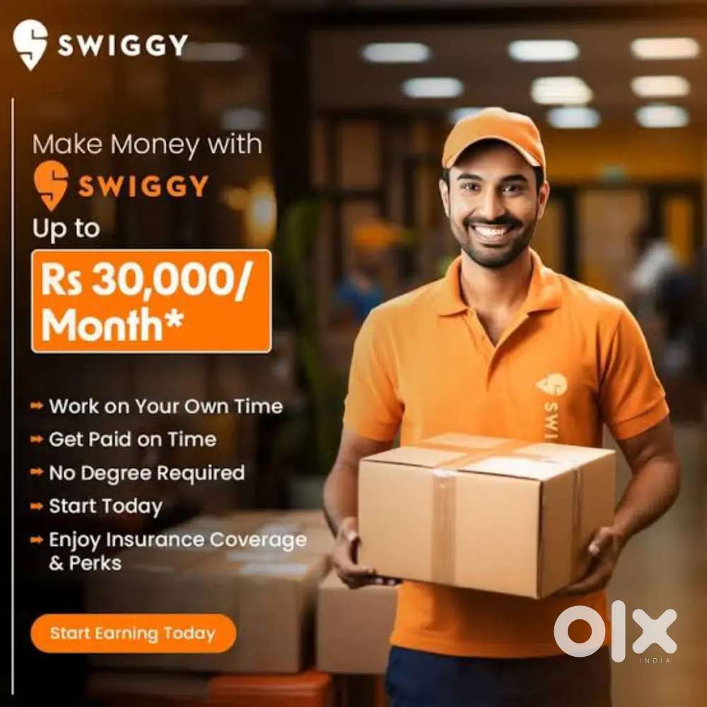CHENNAI FREE JOINING SWIGGY FOOD DELIVERY JOB