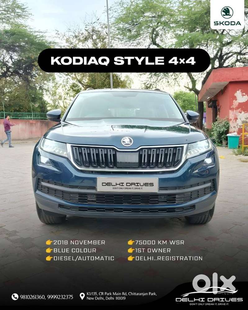 Skoda Kodiaq 2.0 Style TDI 4X4 AT, 2018, Diesel