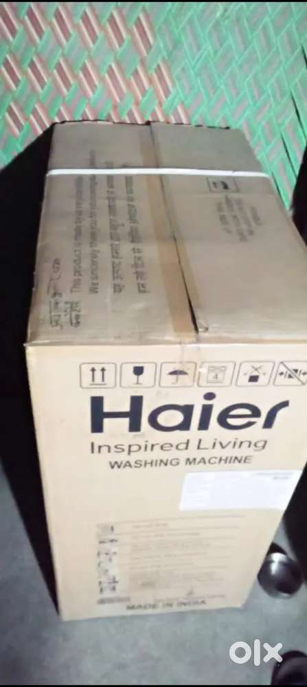 New washing machine double door one year old
