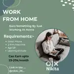 Work from home opportunity