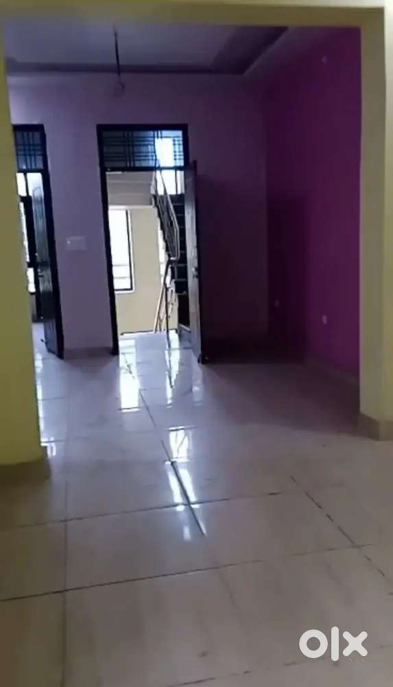 2 storyed 3 bhk house. 2 bhk on first floor & 1 bhk at ground for rent