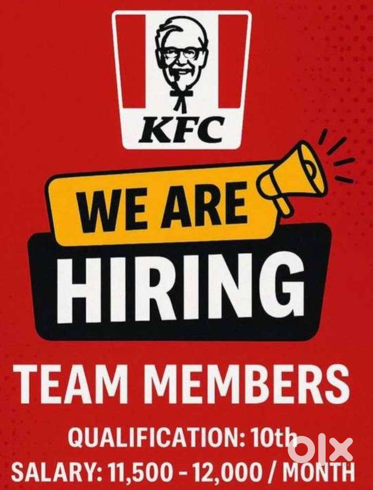KFC RESTURANT Team Members Calicut,Koyilandy