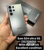 SAmsung galaxy s24 ultra with bill box