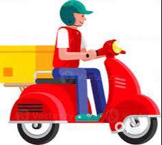 Delivery boy Executive in Grocery Company.