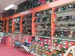Salesman for footwear showroom