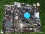 Used MSI Motherboards H110 WITH IO PLATE