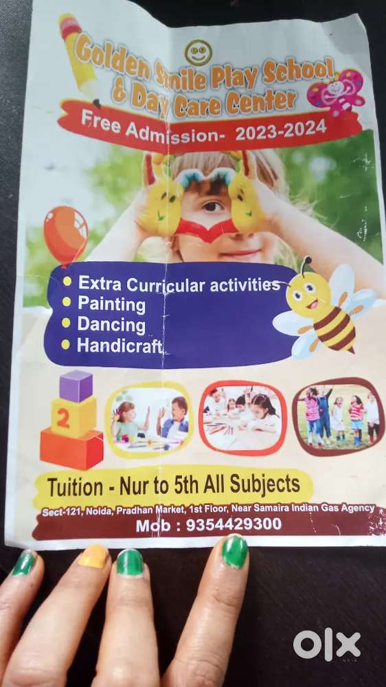 We are providing tution classes for Nur to 12th class all subjects
