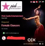Female dancer, We provide food and accommodation