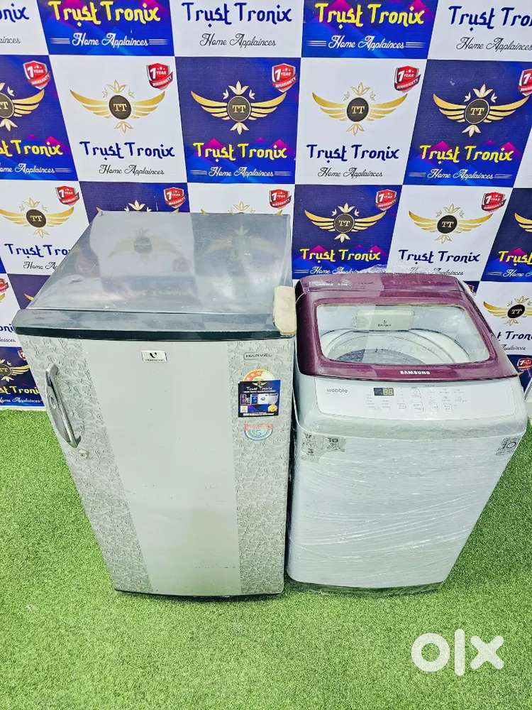 170ltr videocon fridge and samsung 6.2kg washing machine