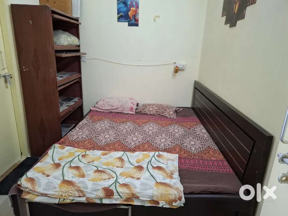 Full furnished independent flat room with AC room kitchen and washroom