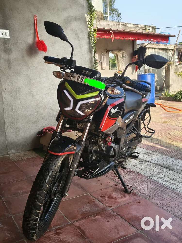 TVs rider modal 2024 , colour -wicked black