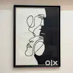 Handmade canvas art peice for decor