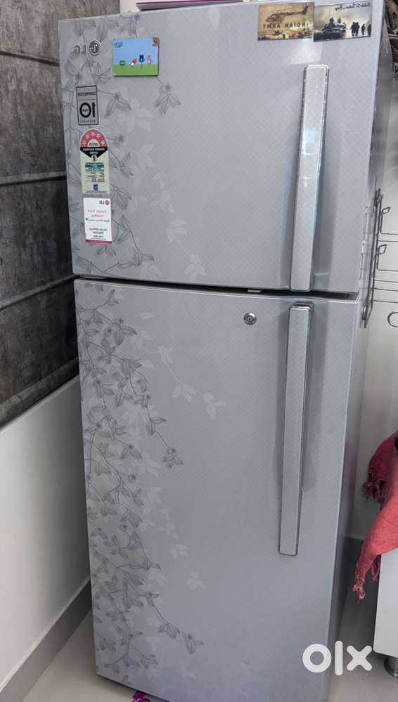 Double LG 310 Liter perfect working refrigerator fridge urgent sale