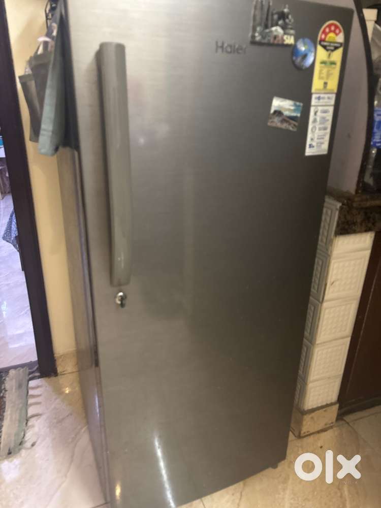 Haier fridge. With washing machine