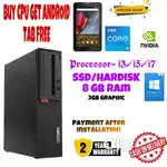 CPU Computer System/2GB Graphic/500 GB/8 GB Ram/2GB Graphic/Win11
