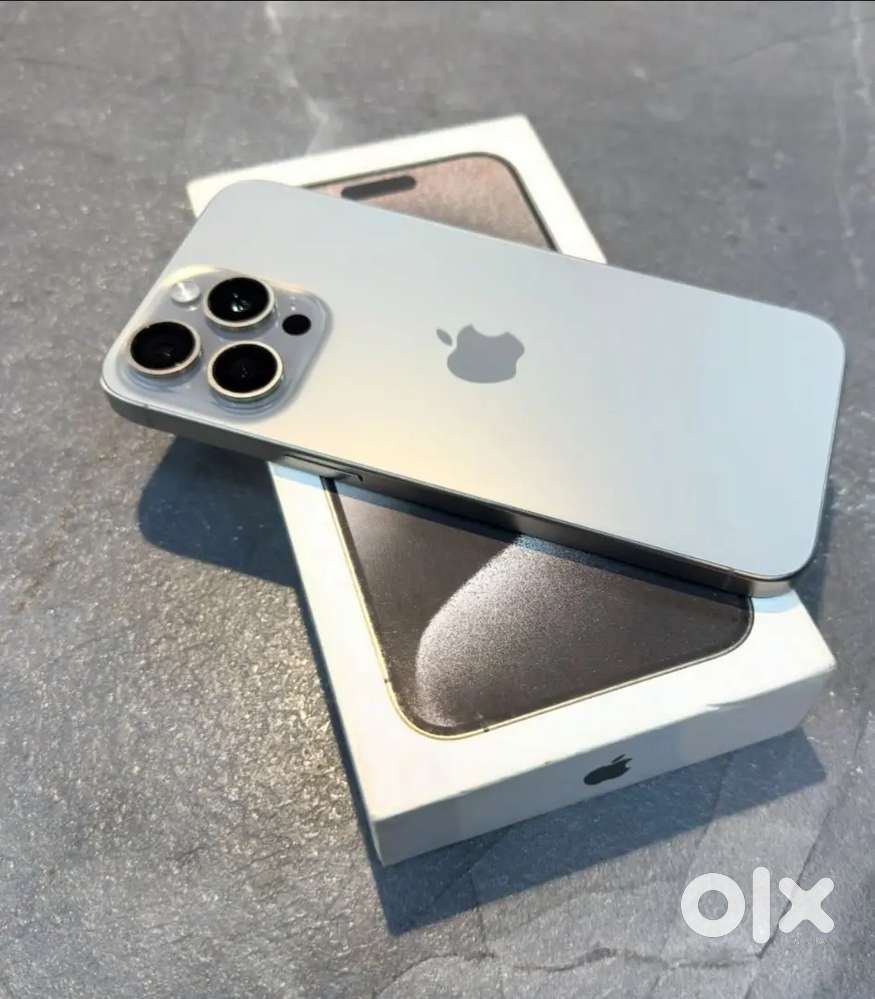 Iphone 15 Pro Max natural colour in verygood condition not used mobile