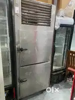 Secondhand stainless steel 2door fridge available
