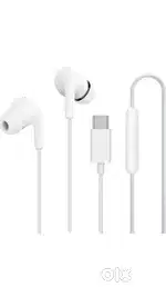 BRAND:XIAOMI Type-C in-Ear Earphones with 12.4mm Drivers HD Microphone