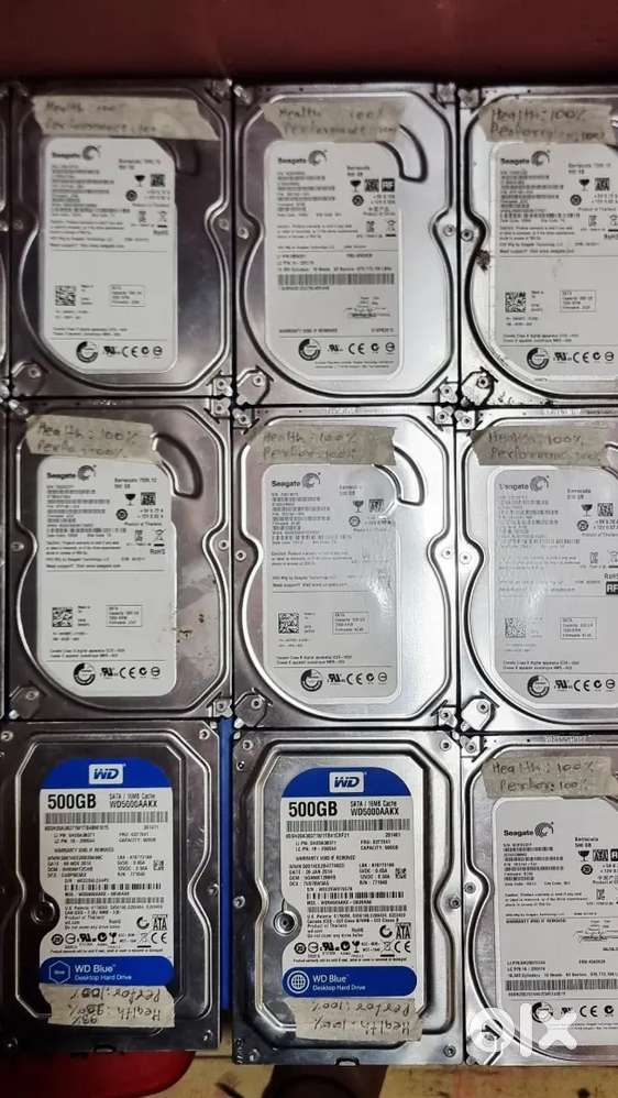 Selling Hard Disk in quantity and 1 pcs