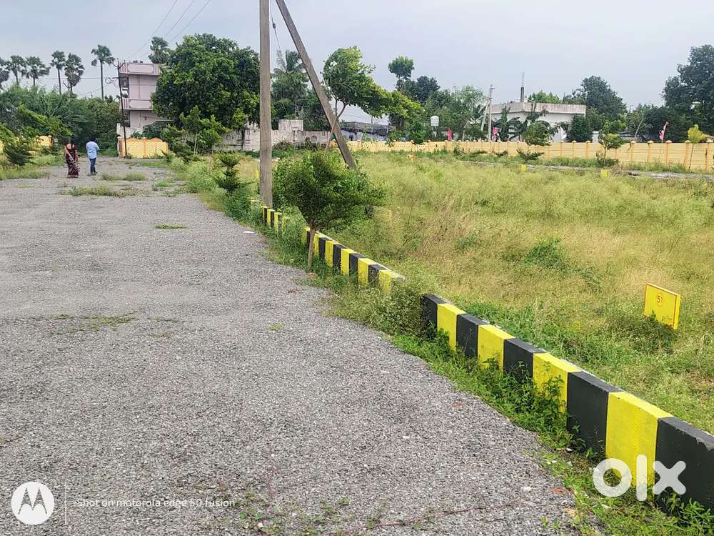 Kankipadu toll plaza, bundar road కి దగ్గర low cost plots
