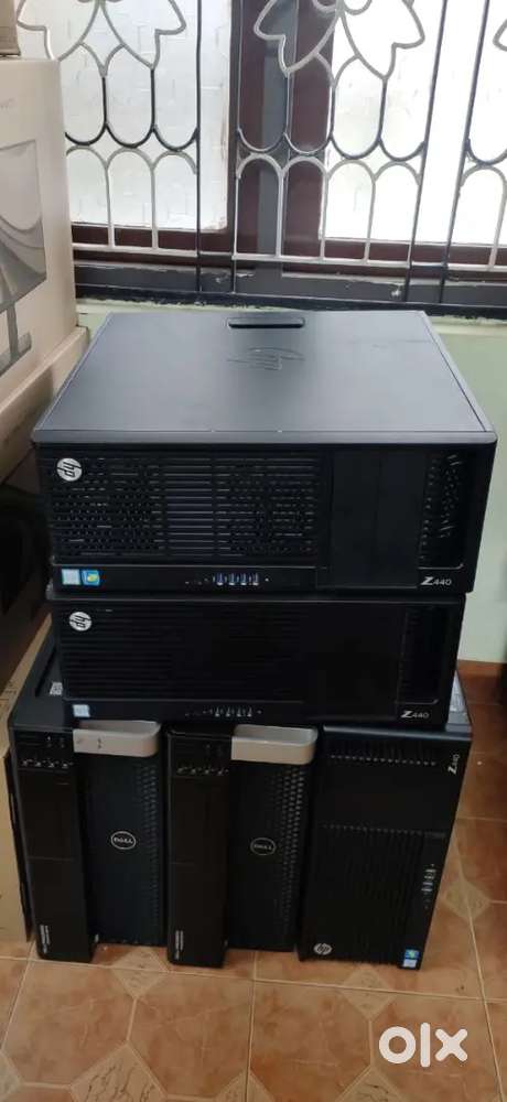 Hp Z440 Tower Workstation 32GB Ram 256 SSD new 4gb Graphic Card.