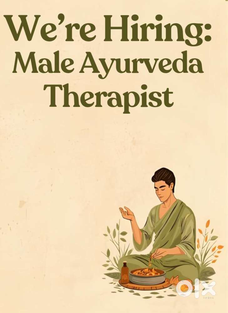 Male Ayurveda therapist