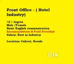 Front Office  (Hotel Industry)