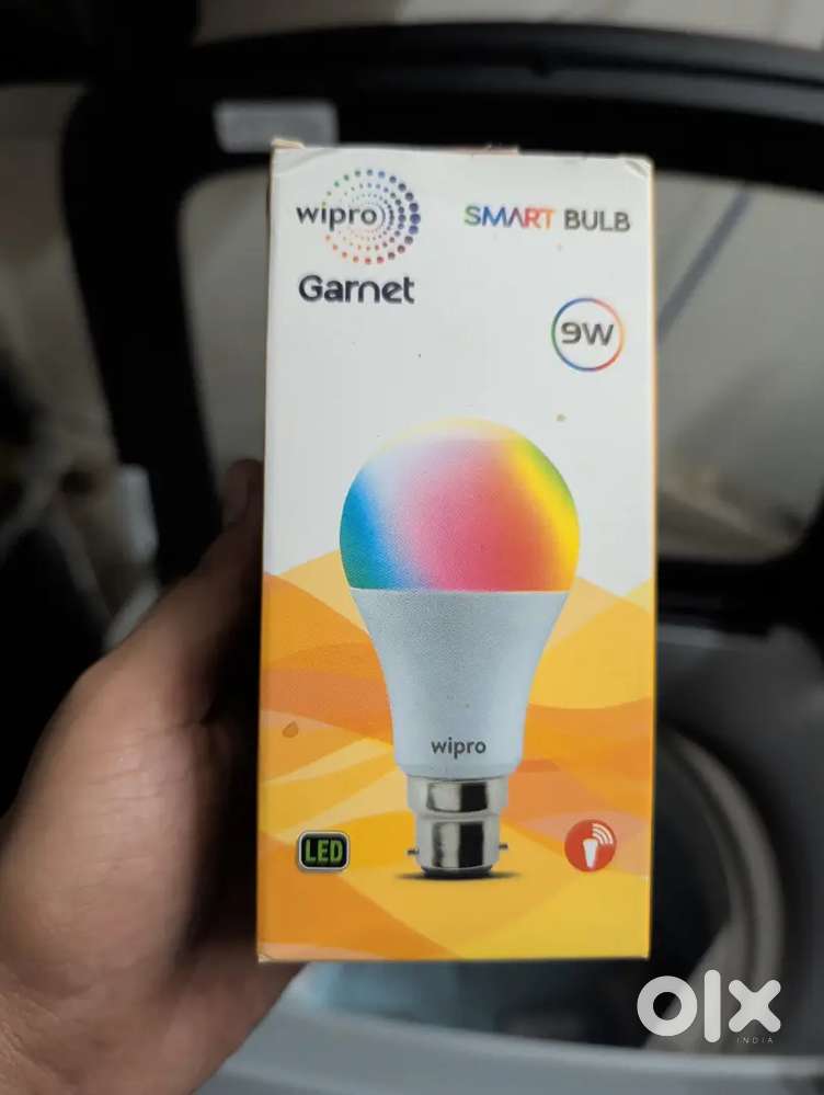 Unpacked Wipro RGB Smart wifi Bulb
