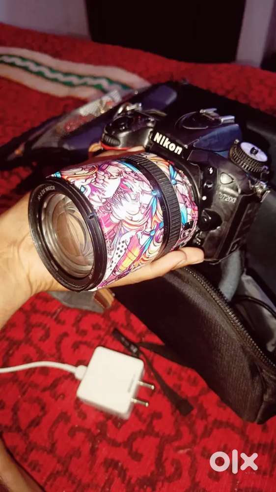 Nikon 7200d and sony A7S2 camera