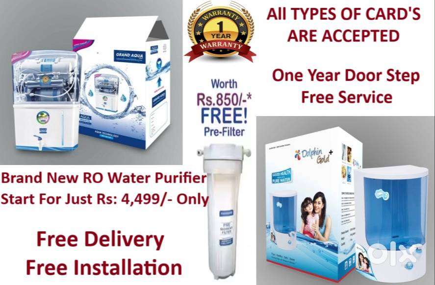 Brand New RO Water Filter/ Purifier Start For Just Rs 4,499 Only