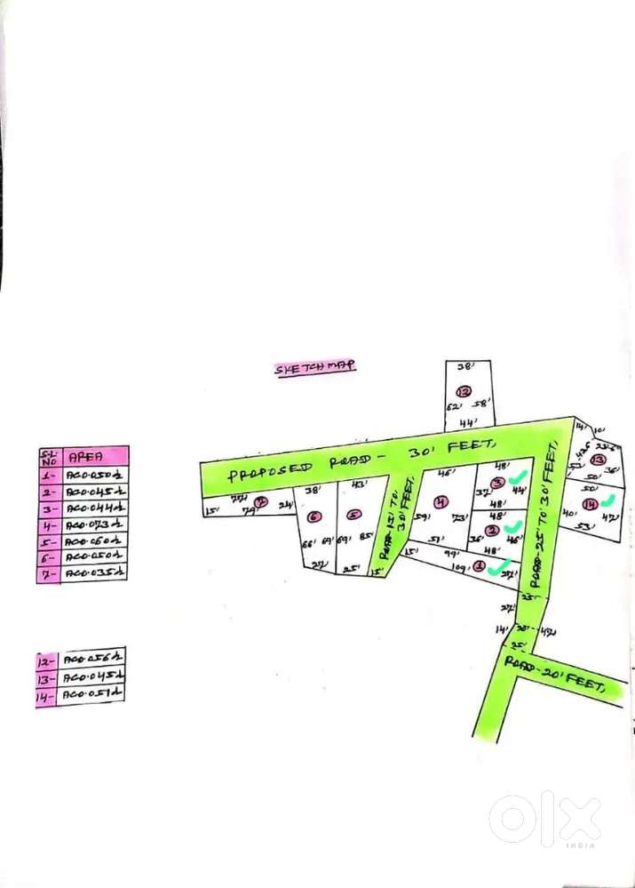 6 decimal residential plot for sale in ainthapali