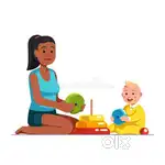 आया की आवश्यकता है जो साथ में रहे 24 घंटे