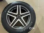 Set of 5 alloys for Thar in new condition driven only 1300km