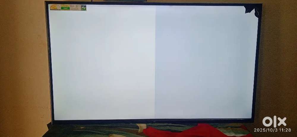 Mi 43 Inches smart tv display crack, need to change display and use it