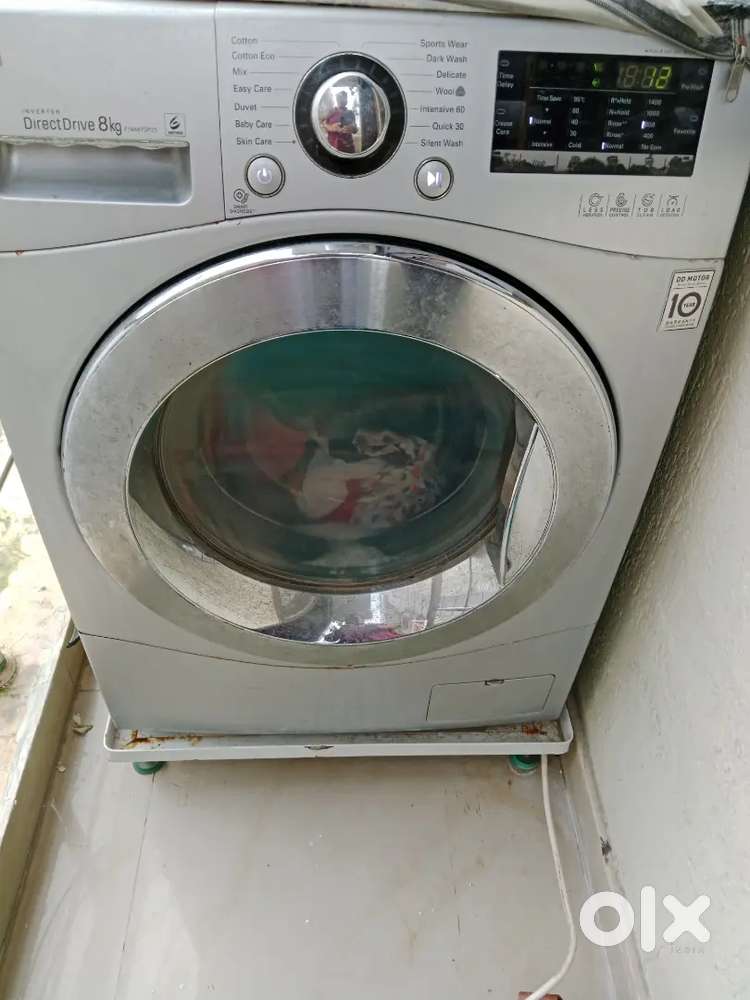 Lg front load 8kg washing machine