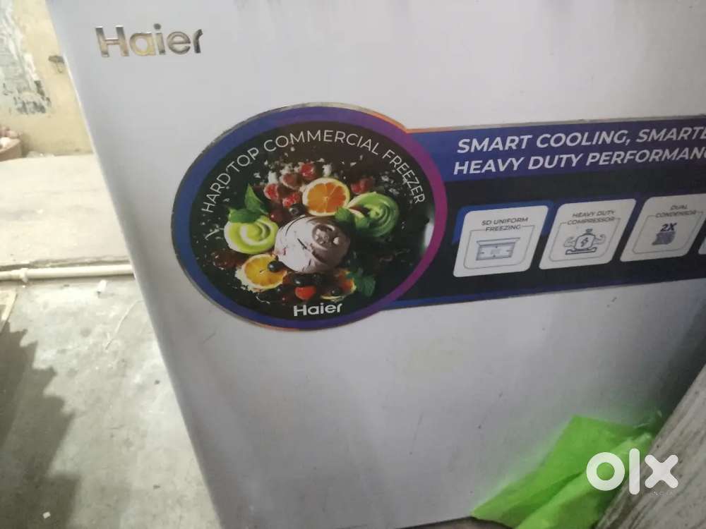 Haier chest fridge 23000