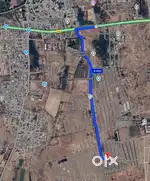 NA plot near to 18 mtr road corner plot